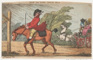 How to Lose Your Way, 11. juni 1808., 11. juni 1808. af Thomas Rowlandson