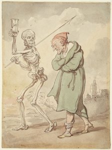 Illustration til »Dødens dans«