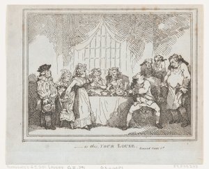 Er dette din lus, 1787., 1787. af Thomas Rowlandson