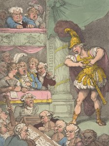 John Bull ved den italienske opera, 2. oktober 1811., 2. oktober 1811. af Thomas Rowlandson