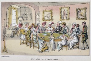 La docteur à une partie de cartes - i "" Doctor Syntax