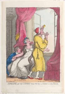 Ser på kometen til du får et knæk i nakken, 20. september 1811., 20. september 1811. af Thomas Rowlandson