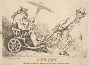Luksus, [1781] genudgivet 1786-95. af Thomas Rowlandson