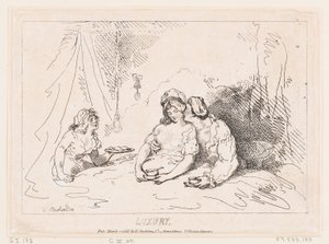 Luksus, 7. marts 1786., 7. marts 1786. af Thomas Rowlandson