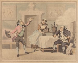 Manager og Spouter af Thomas Rowlandson