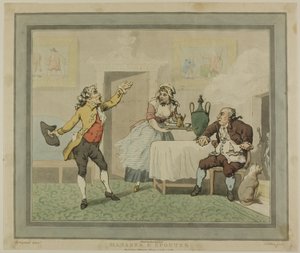 Leder og spyer af Thomas Rowlandson