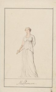 Melpomene af Thomas Rowlandson