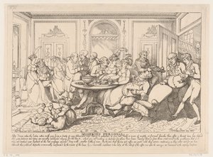 Miseries Personal, 12. juni 1807., 12. juni 1807. af Thomas Rowlandson