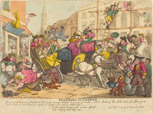 Londons elendighed af Thomas Rowlandson