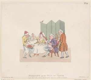 Morgen, eller smagens mand, 1. maj 1803., 1. maj 1803. af Thomas Rowlandson