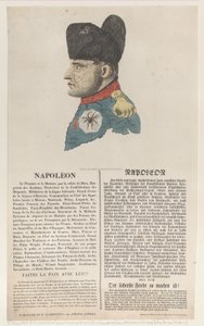 Napoleon, marts 1814., marts 1814. af Thomas Rowlandson