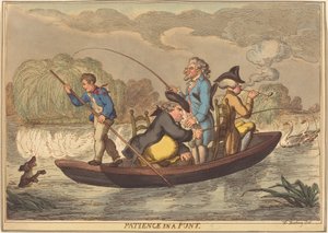 Tålmodighed i en Punt af Thomas Rowlandson