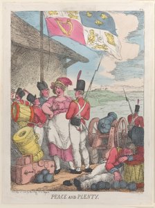 Fred og overflod, 8. marts 1814., 8. marts 1814. af Thomas Rowlandson