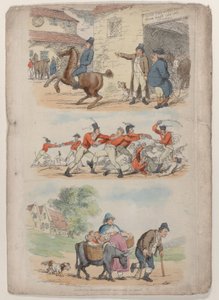 Plade 1, fra World in Miniature, 1816., 1816. af Thomas Rowlandson