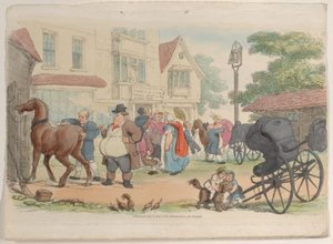 Tavle 27, fra World in Miniature, 1816., 1816. af Thomas Rowlandson