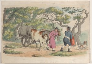 Plade 40, fra World in Miniature, 1816., 1816. af Thomas Rowlandson