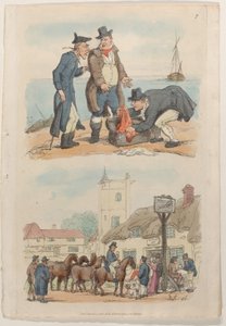 Plade 7, fra World in Miniature, 1816., 1816. af Thomas Rowlandson