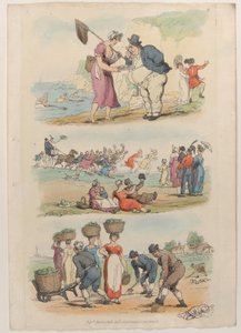 Plade 8, fra World in Miniature, 1816., 1816. af Thomas Rowlandson