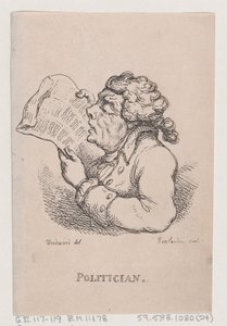 Politiker, april 1808., april 1808. af Thomas Rowlandson