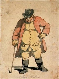 Portræt af Joseph Boden, ca. 1806-11 (akvarel, pen og blæk på papir) af Thomas Rowlandson