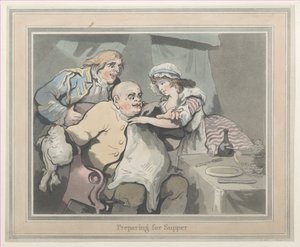 Forberedelse til nadver, 1790., 1790. af Thomas Rowlandson