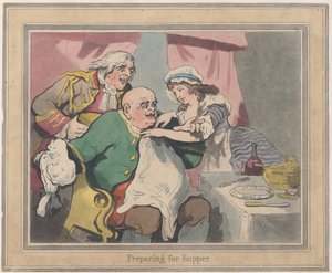 Forberedelse til nadver, 22. oktober 1789., 22. oktober 1789. af Thomas Rowlandson