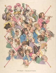 Offentlige karakterer, 1. april 1801., 1. april 1801. af Thomas Rowlandson