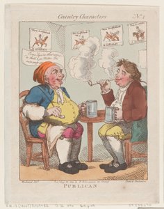 Gastwirt, 30. August 1799 von Thomas Rowlandson