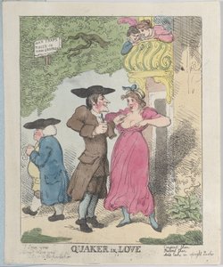 Kvæker forelsket, 1815., 1815. af Thomas Rowlandson