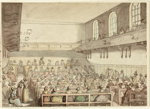 Kvækernes møde af Thomas Rowlandson