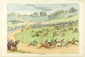 Racing af Thomas Rowlandson
