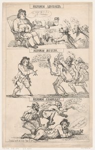 Reform anbefalet, reform påbegyndt, reform gennemført af Thomas Rowlandson