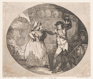 Tilbage fra sporten af Thomas Rowlandson