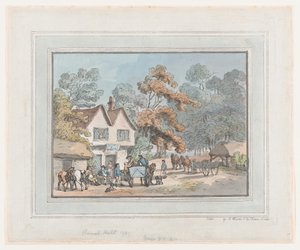 Rural Halt, 1787., 1787. af Thomas Rowlandson