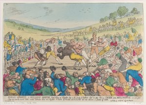 Landdistriktssport, A Milling Match, 29. september 1811., 29. september 1811. af Thomas Rowlandson