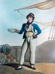 Sømand, 1799 af Thomas Rowlandson