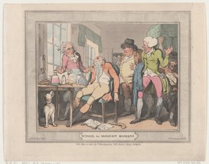 Skole for moderne romere, 10. maj 1802., 10. maj 1802. af Thomas Rowlandson