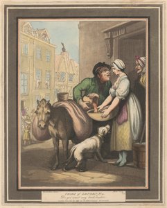 Sæt med otte (4): Cries of London af Thomas Rowlandson