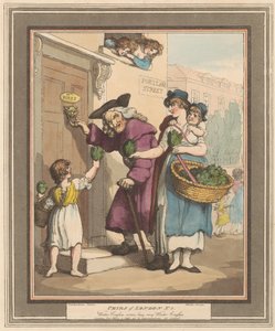 Sæt med otte (5): Cries of London af Thomas Rowlandson