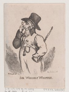 Sir Whiskey Whiffle, april 1808., april 1808. af Thomas Rowlandson