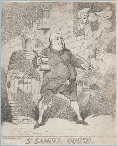 Sr. Samuel House, [1780] genudgivet 1786-91., [1780] genudgivet 1786-91. af Thomas Rowlandson