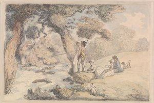 Fiskegruppen af Thomas Rowlandson