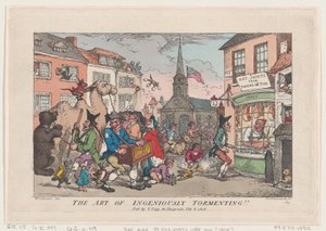 Kunsten at genialt plage, 8. februar 1808., 8. februar 1808. af Thomas Rowlandson