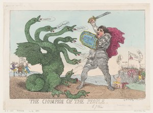Folkets Champion, 11. marts 1784., 11. marts 1784. af Thomas Rowlandson