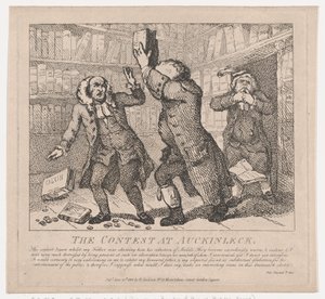 Konkurrencen i Auckinleck Picturesque Beauties of Boswell, Part the Second, juni..., 10. juni 1786. af Thomas Rowlandson