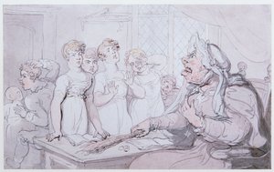 Den grusomme elskerinde af Thomas Rowlandson