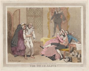 The Dead Alive!, juli 1795., juli 1795. af Thomas Rowlandson