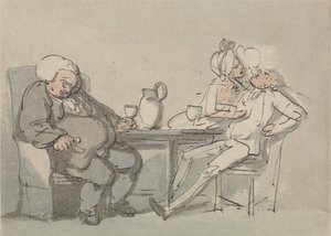 Lægen sejrede af Thomas Rowlandson