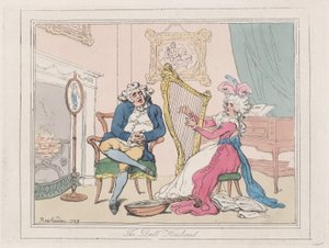 Den kedelige ægtemand, 1789., 1789. af Thomas Rowlandson
