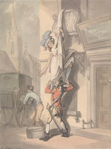 Elopementet af Thomas Rowlandson